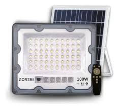 REFLETOR LED SOLAR 100W BRANCO FRIO GOREMI