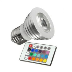 LAMPADA DICROICA E27 RGB