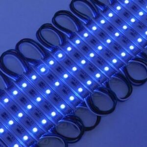 CARTELA C/20 MODULO 3 LEDS 5050 RESINADO AZUL