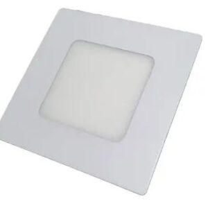 PAINEL LED 3W EMBUTIR QUADRADO BRANCO QUENTE