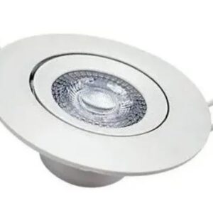 SPOT LED 7W REDONDO BRANCO QUENTE