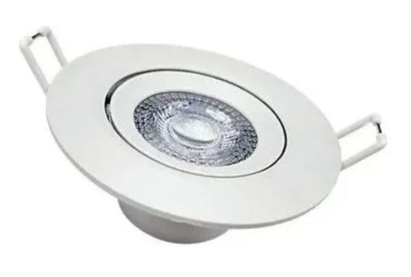 SPOT LED 7W REDONDO BRANCO QUENTE
