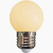LAMPADA LED BULBO MINI 3W A45 BRANCO QUENTE AATOP