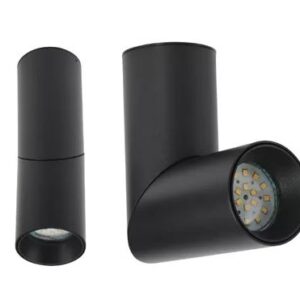 SPOT SOBREPOR AUSTRINUS 1XMR16 PRETO ASTRALED