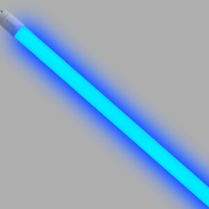LAMPADA LED TUBULAR T8 9W 60CM AZUL CTB