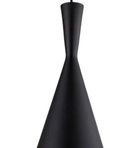 PENDENTE TOKIO CONE PRETO/COBRE 1xE27