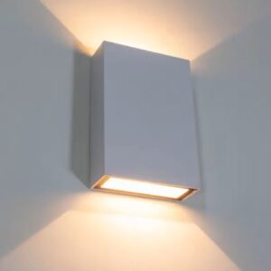 ARANDELA LED 4W BRANCO QUENTE 2 FACHOS BRANCA CTB