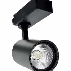 SPOT LED TRILHO 20W 3000K PRETO CTB